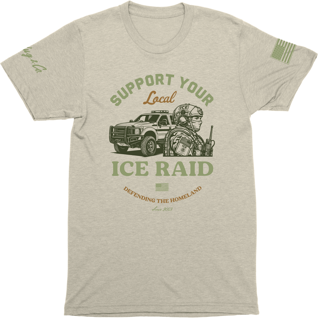 ICE Raid Truck Tee