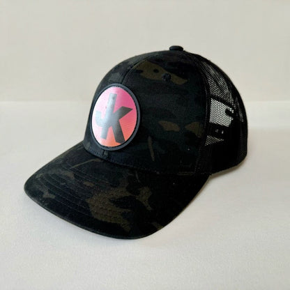 JK Logo Hat - Dark Camo