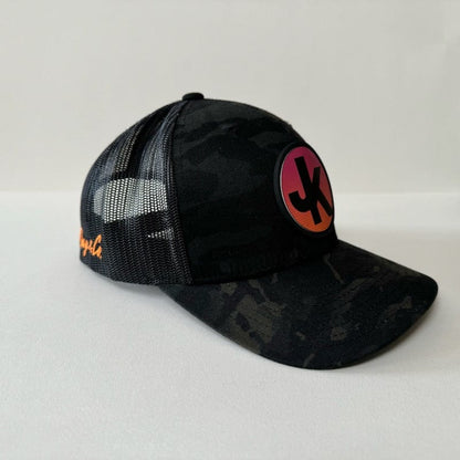 JK Logo Hat - Dark Camo