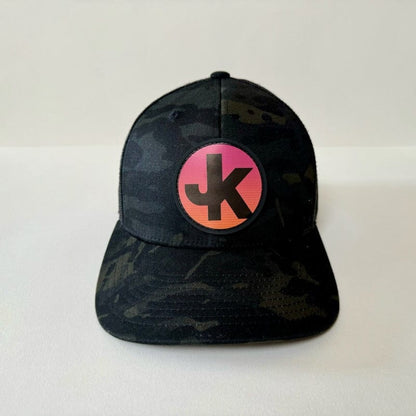 JK Logo Hat - Dark Camo