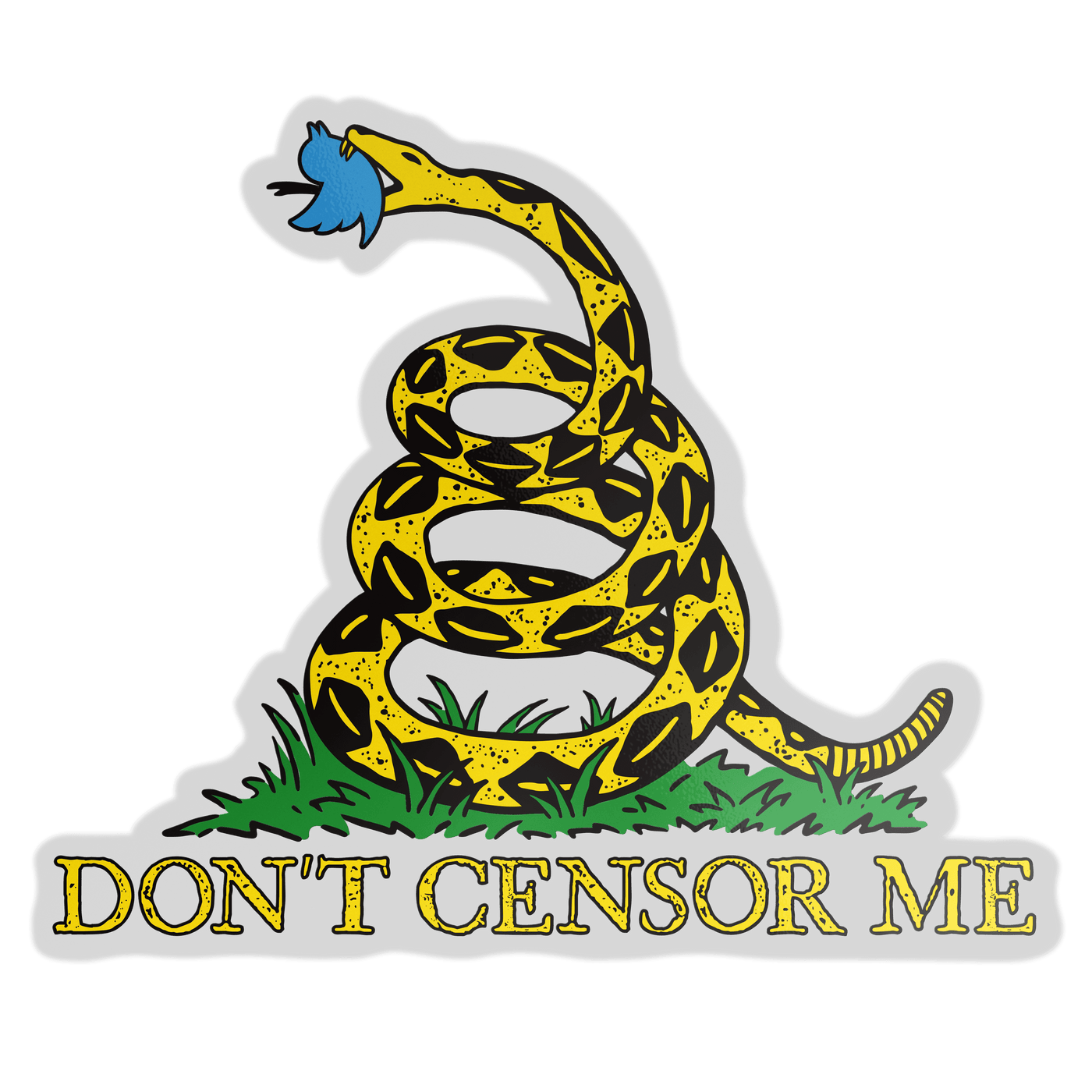 Don't Censor Me Sticker