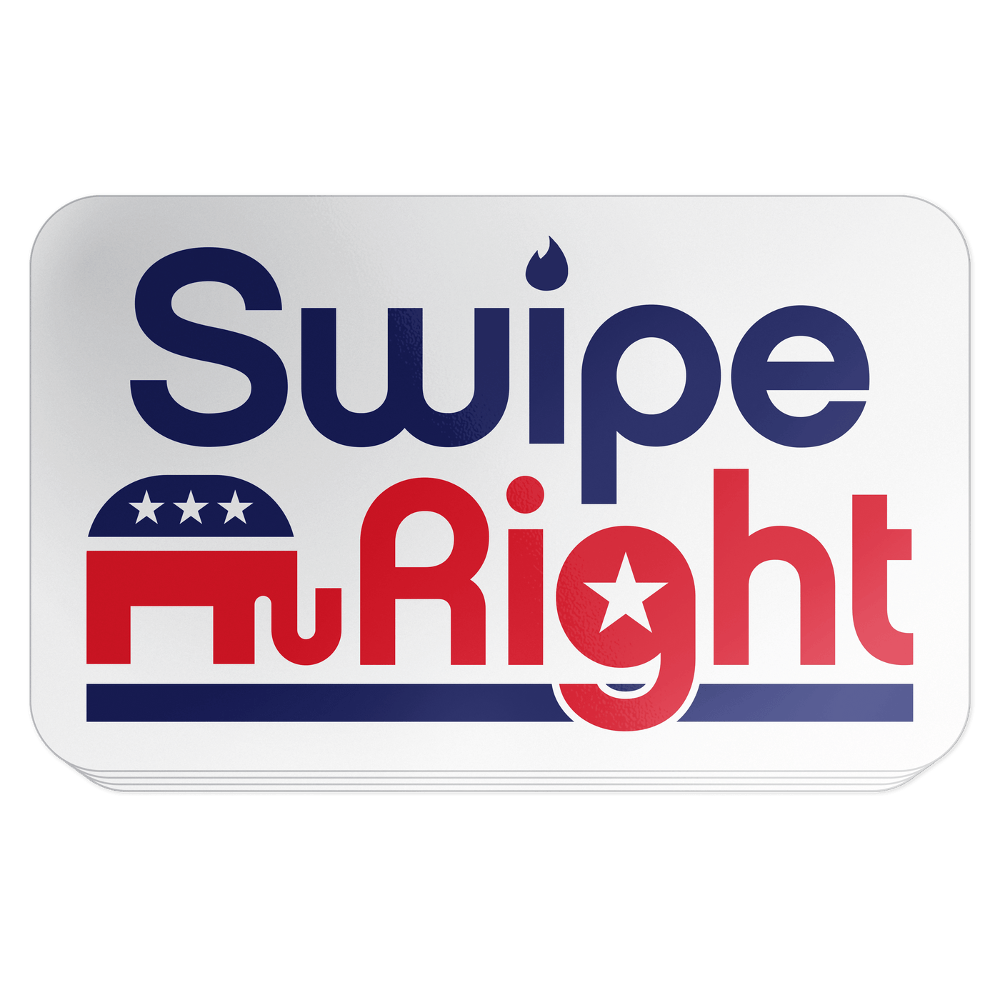 Swipe Right Sticker